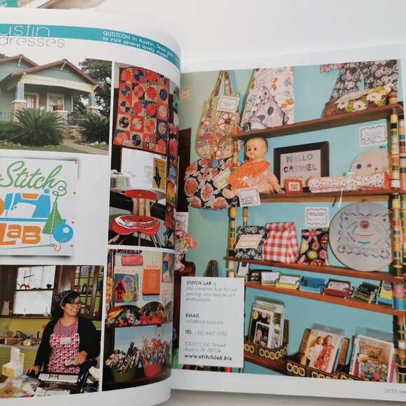 Simply Moderne Magazine Quilt #1 Premier Issue 2015 Crafts Quilting Patterns - Picture 6 of 8